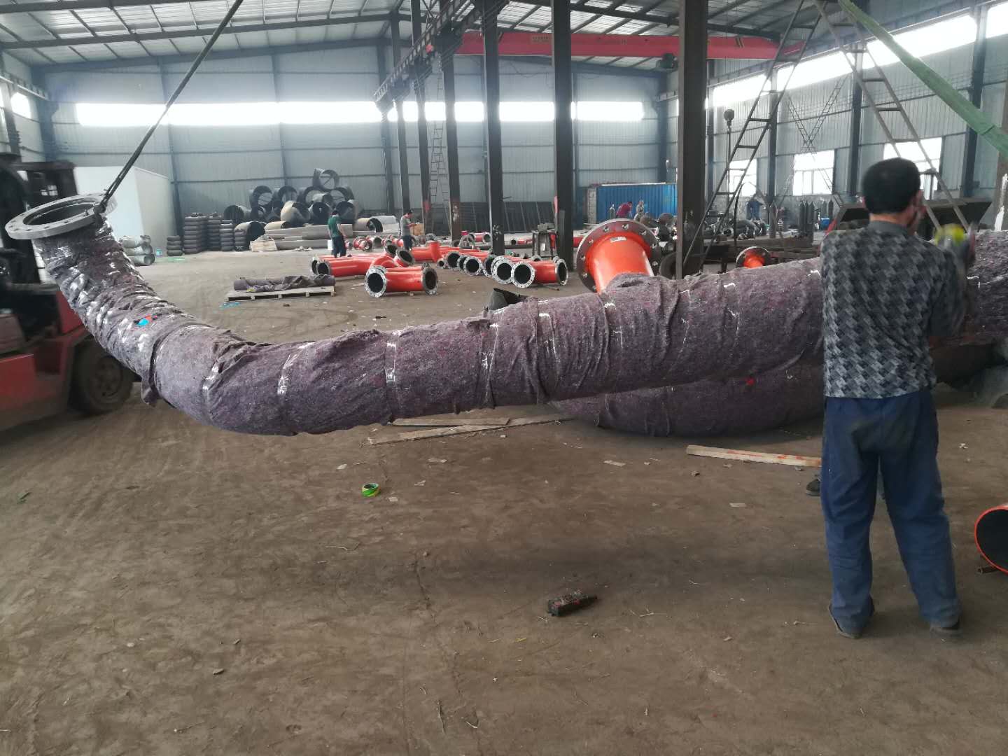 Prefabricated pipeline