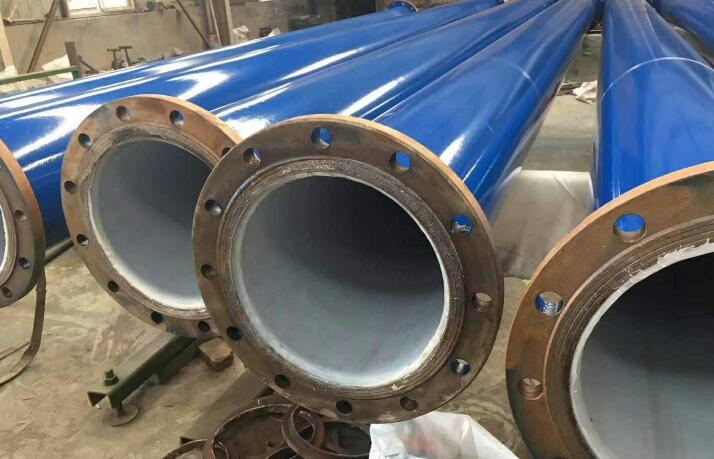 Prefabricated pipes for gas transportation