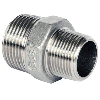 Stainlss Steel Reducing Hexagonal Nipple