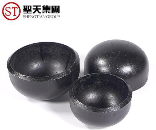 DN80 Sch40 Pipe Fitting Carbon Steel Large-Caliber Cap